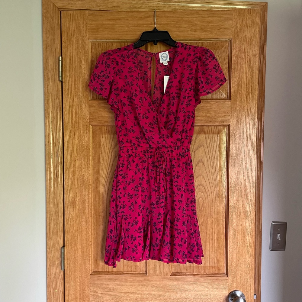 Hot pink Francesca‘s boutique dress  XXS NWT